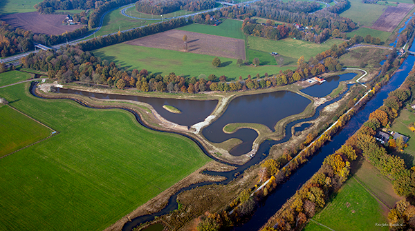 Innamegebied voor de infiltratie aan de Vossenbroekweg, Epe/Emst (Nederland); ©John Davids (2015).