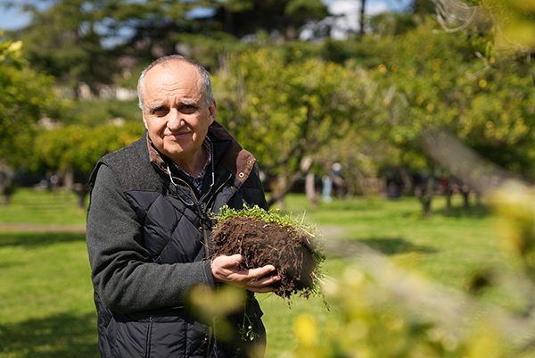 Prof Fabio Terribile, soil scientist, University of Naples Federico II, Naples (Italy).