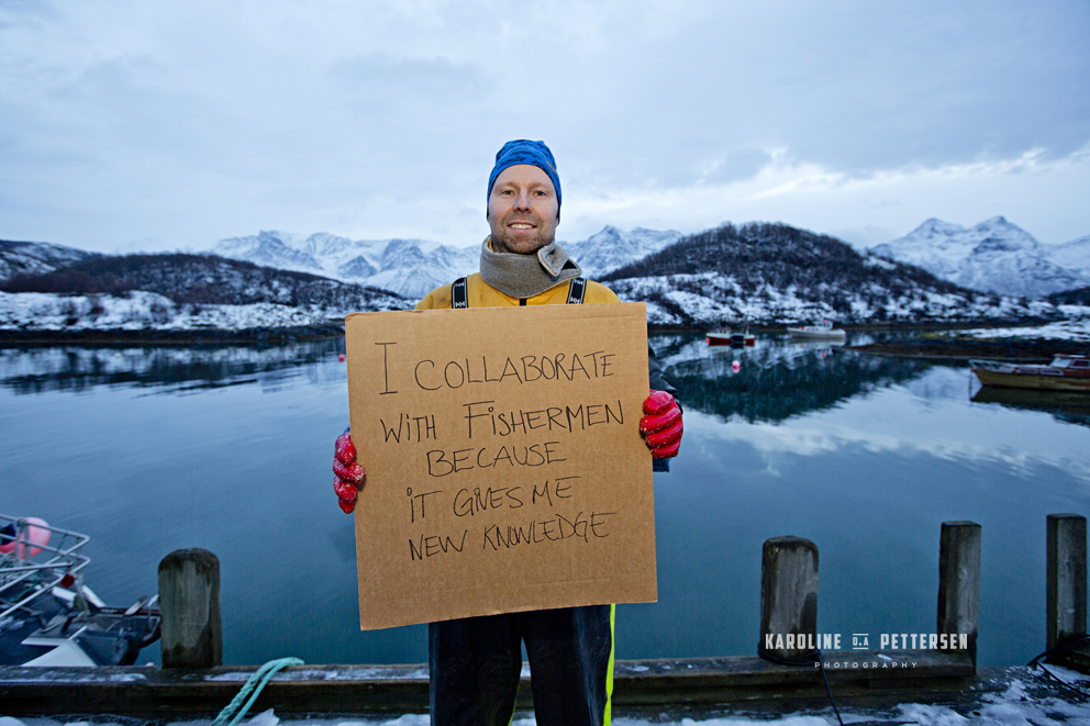 Scientists like Stain Kleven, who studies coastal cod in Norway, collaborate with fishermen in the GAP2 project. Credit: Karoline Pettersen