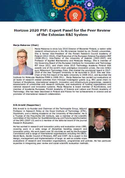 report cover page