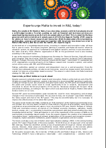 report cover page