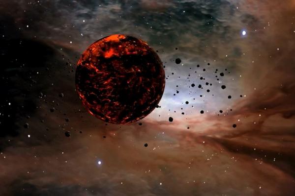 The way that a young exoplanet interacts with its star's disc of dust and gas determines the type of exoplanet that will ultimately form. Image credit - NASA/JPL-Caltech/D. Berry
