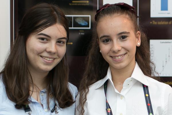 EUCYS 2014 winners Mariana De Pinho Garcia and Matilde Gonçalves Moreira da Silva were also selected to attend the London International Youth Science Forum in 2015.