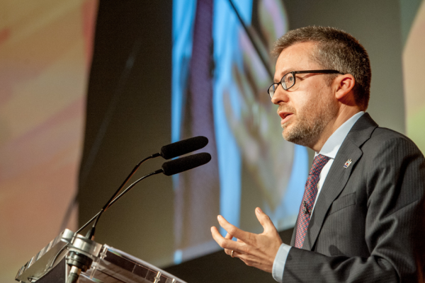 European Commissioner for Research, Innovation and Science, Carlos Moedas, said that the public needs to trust scientists to help determine fact from fiction. Credit: Matt Wilkinson for ESOF 2016