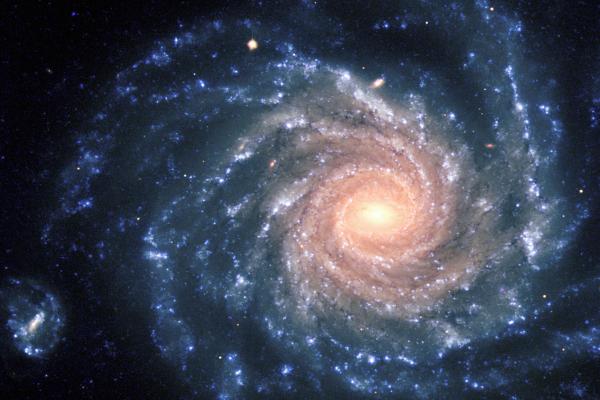 The large spiral galaxy NGC 1232 as seen though the Very Large Telescope. © ESO