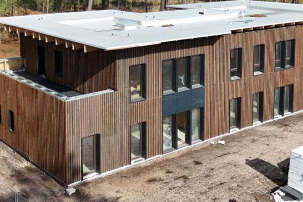 An EU project built apartments in southwestern France to showcase wood’s potential in construction. © BASAJAUN, 2024 