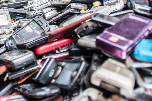 New smartphones on the market encourage old ones to be thrown out, and waste companies are struggling with recycling. Image credit: Flickr/ Fairphone