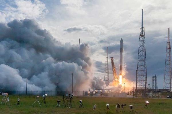 US company SpaceX is one of several who are developing reusable launchers. Image credit - Bill Jelen/Unsplash