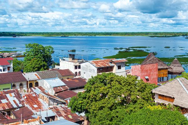 The Amazonian town of Iquitos in Peru is a focus of EU research into climate adaptation. © Jess Kraft, Shutterstock.com 
