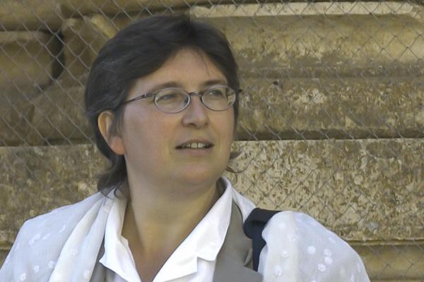  Dr Margarete van Ess says that educating people on the importance of cultural heritage can help preserve it. Image credit: I. Wagner, German Archaeological Institute