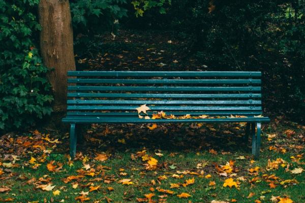 One way to prevent crime is to make public spaces – right down to park benches – harder for pickpockets to target. Image credit: CC0 via Unsplash